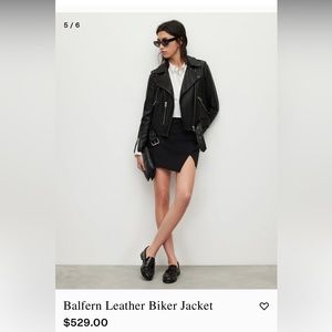 All SAINTS leather Jacket NEW!